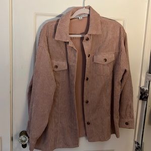 rustic pink corduroy jacket!